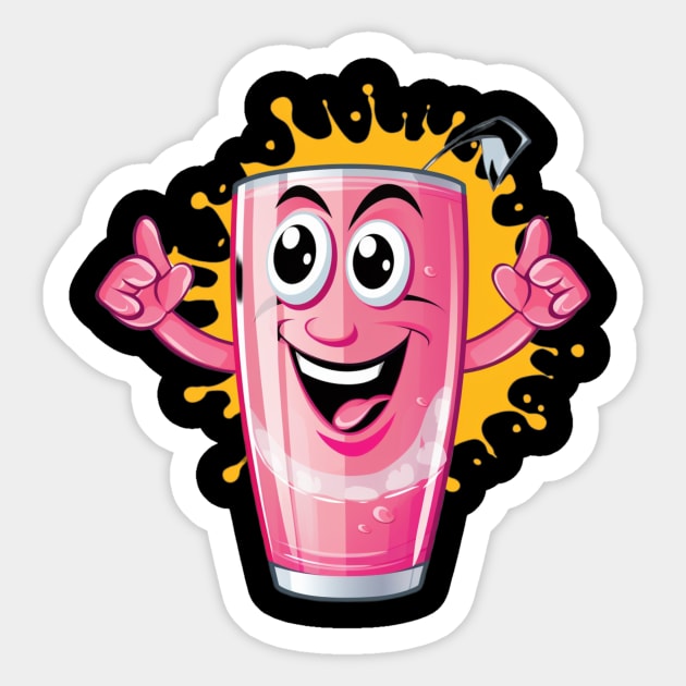 Soft drink cute T-Shirt cute giril Sticker by nonagobich